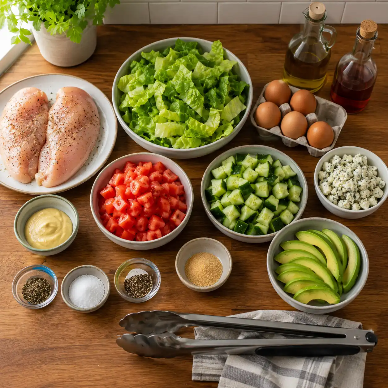 Cobb Salad Keto ingredients