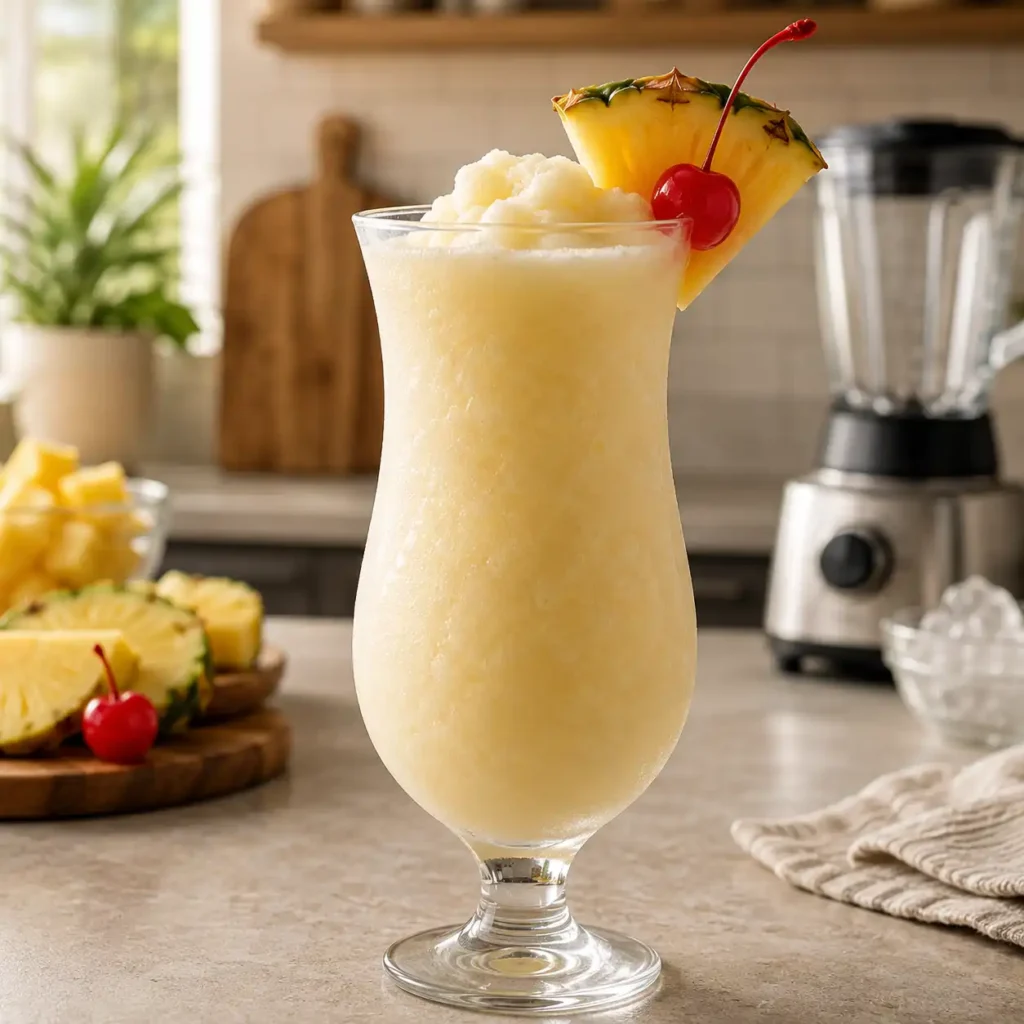 Virgin pina colada recipe featured image