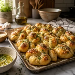 homemade garlic knots recipe featured image