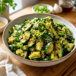 quick asian cucumber salad recipe recipe featured image