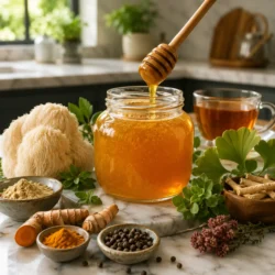 neuro honey ingredients recipe featured image