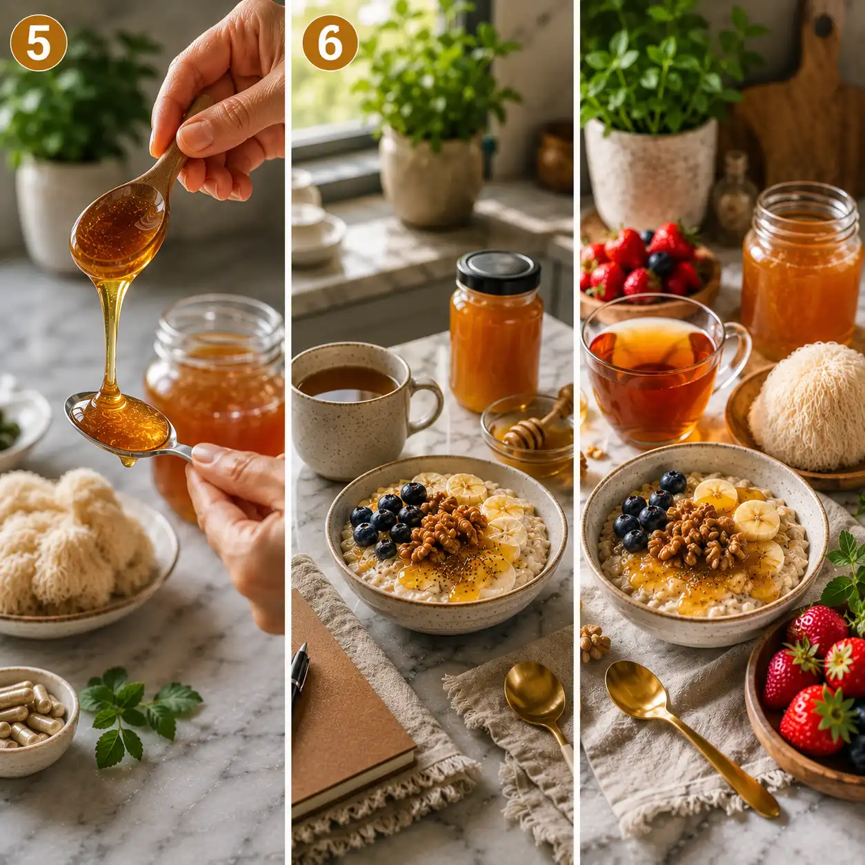 neuro honey ingredients final dish