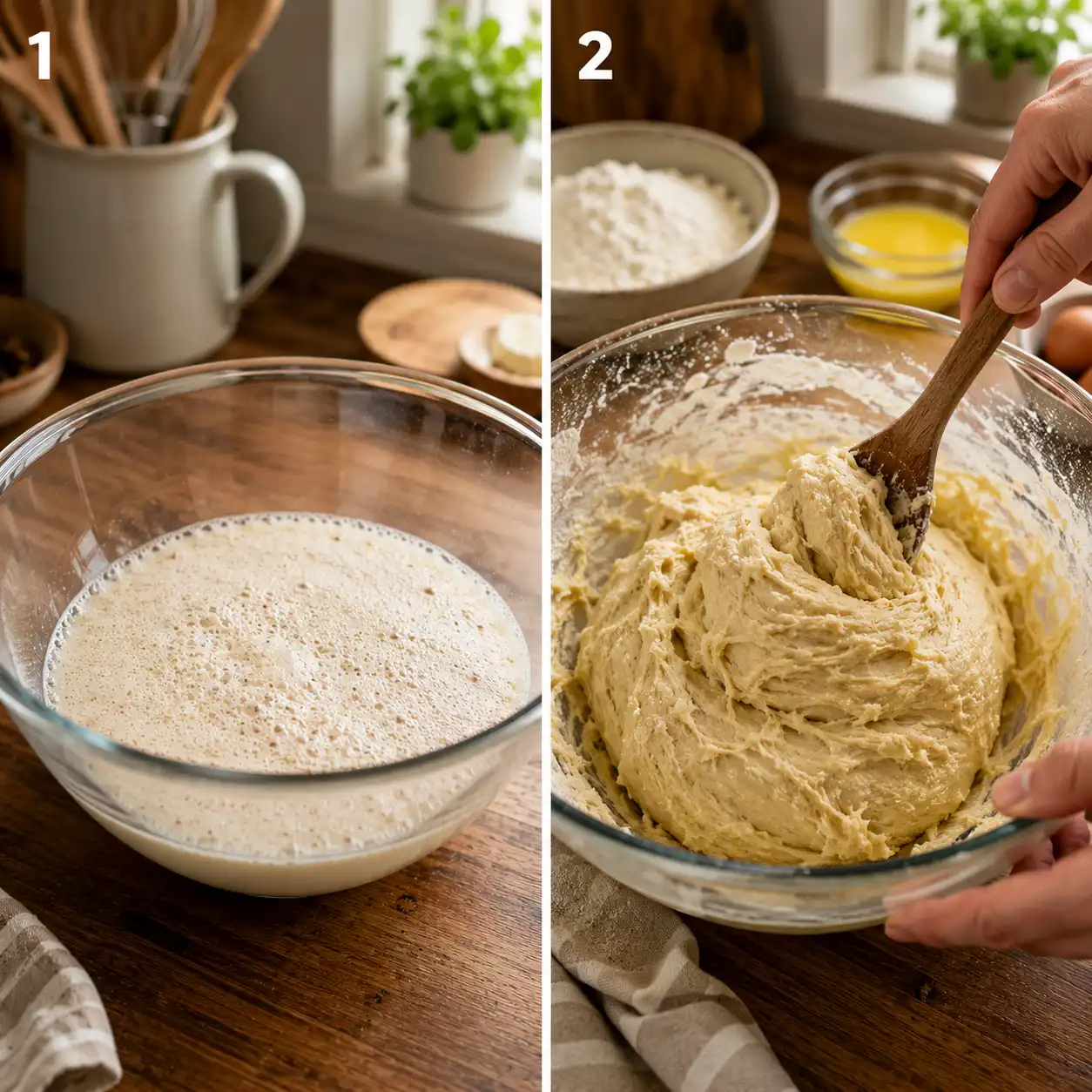 boston cream donut preparation