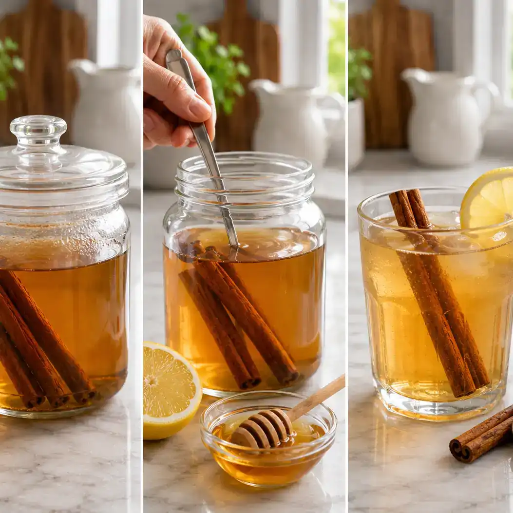 Cinnamon Water Recipe final dish
