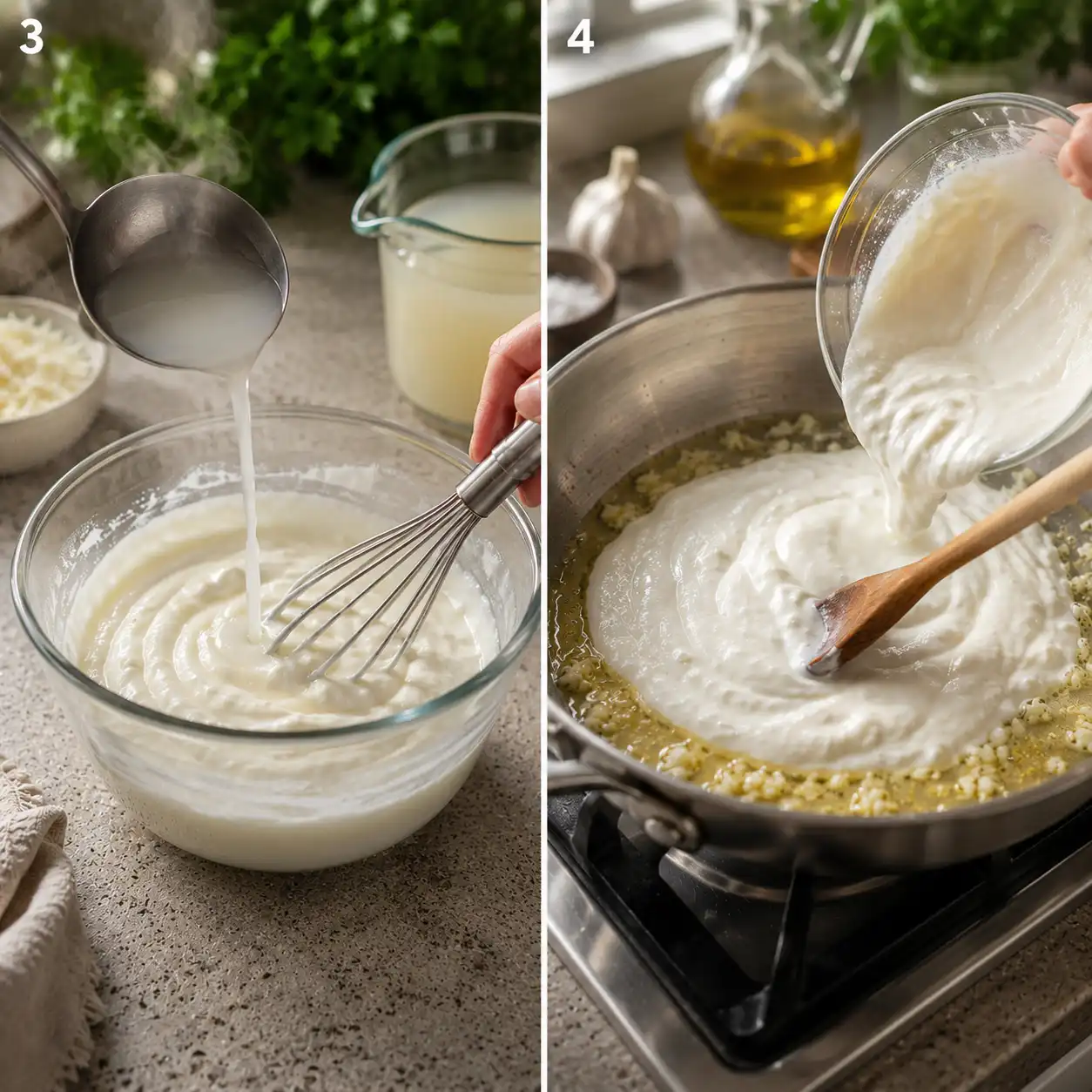 greek yogurt pasta sauce final dish