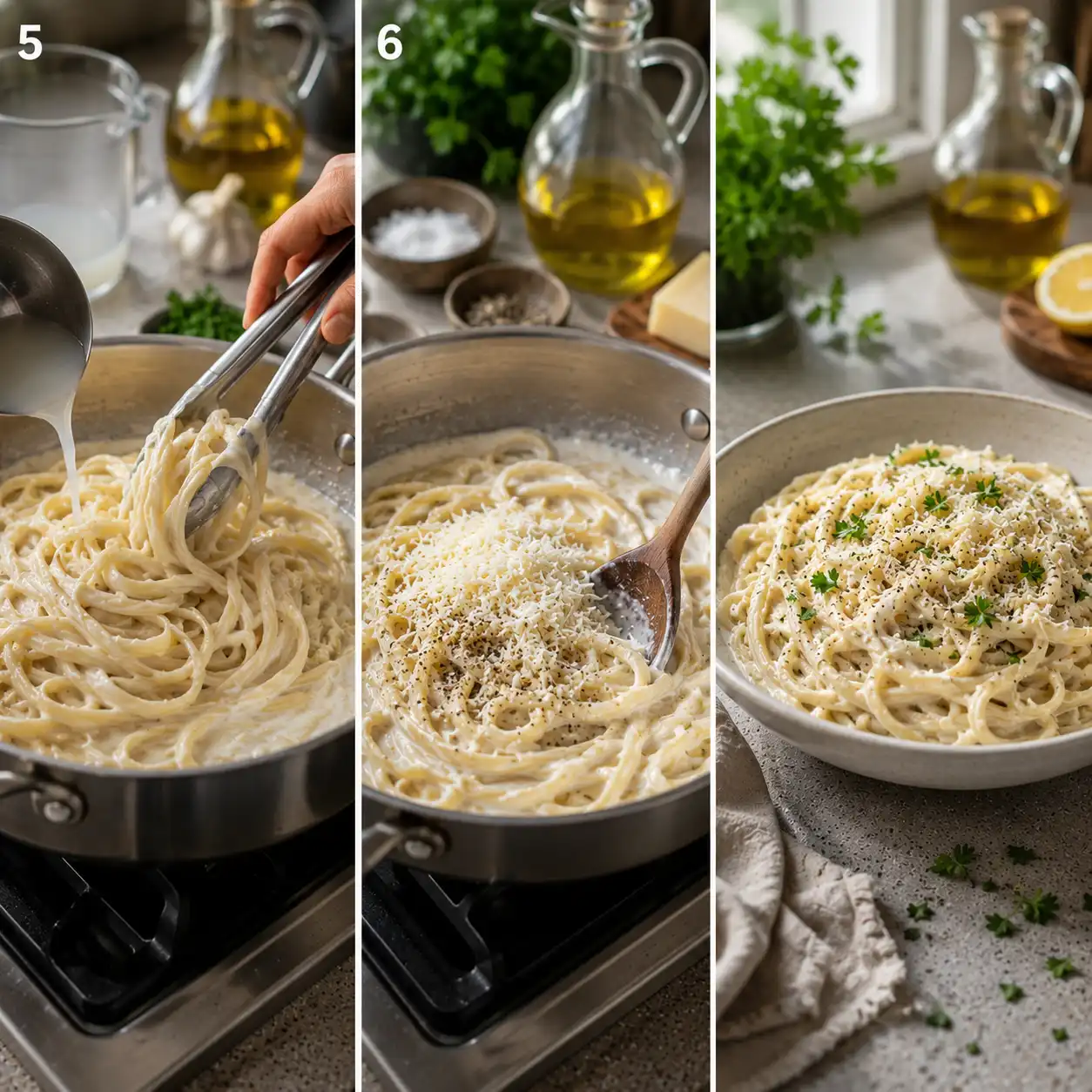 greek yogurt pasta sauce final dish