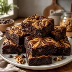 sweet potato brownie with peanut butter recipe featured image