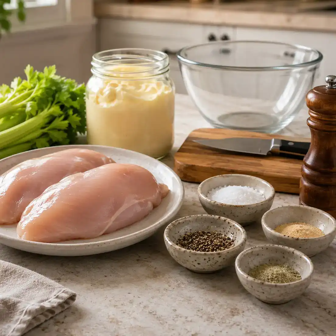 Jersey Mikes Chicken Salad Recipe ingredients