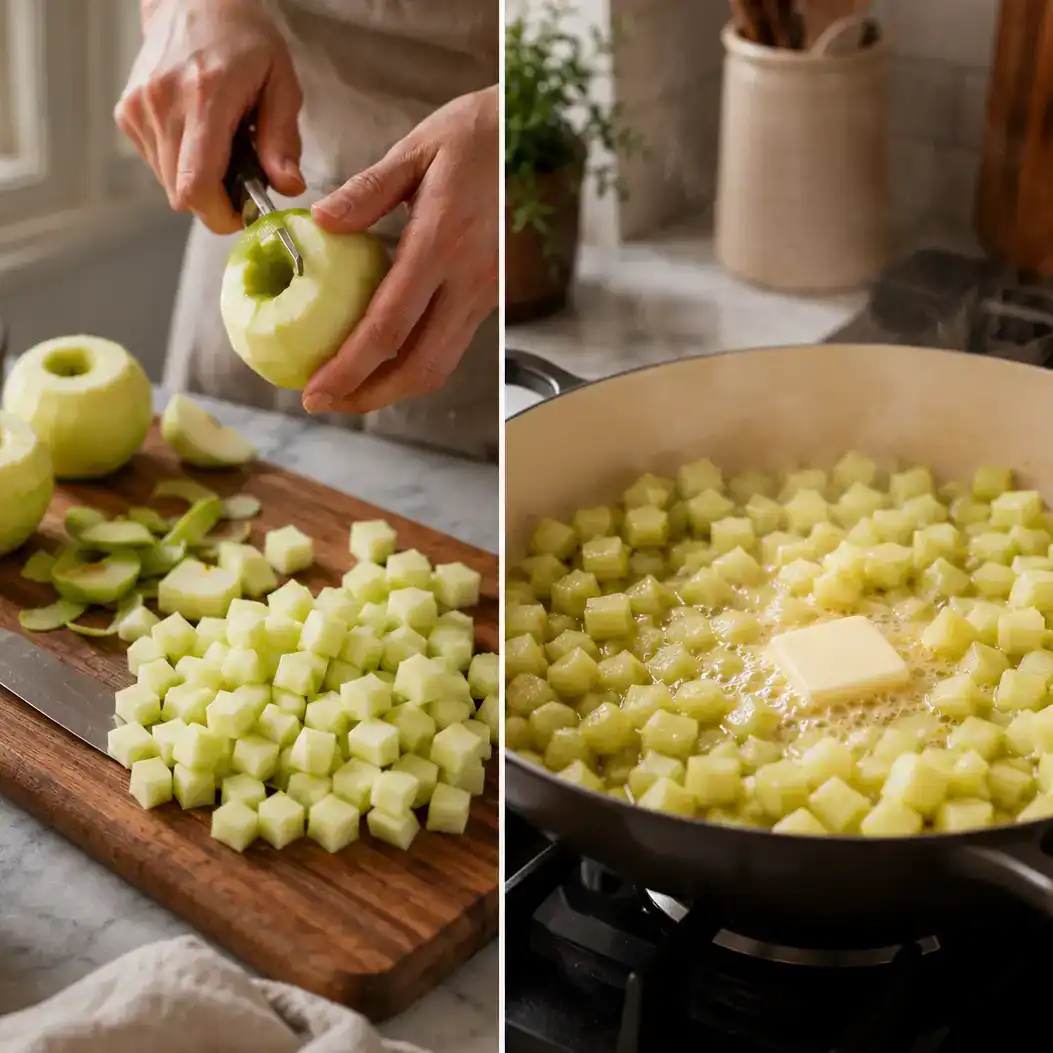 apple cinnamon roll filling recipe preparation
