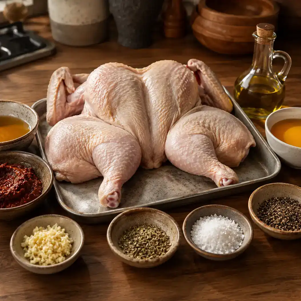Pollo Asado ingredients