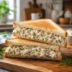 chicken salad recipe sandwich recipe featured image