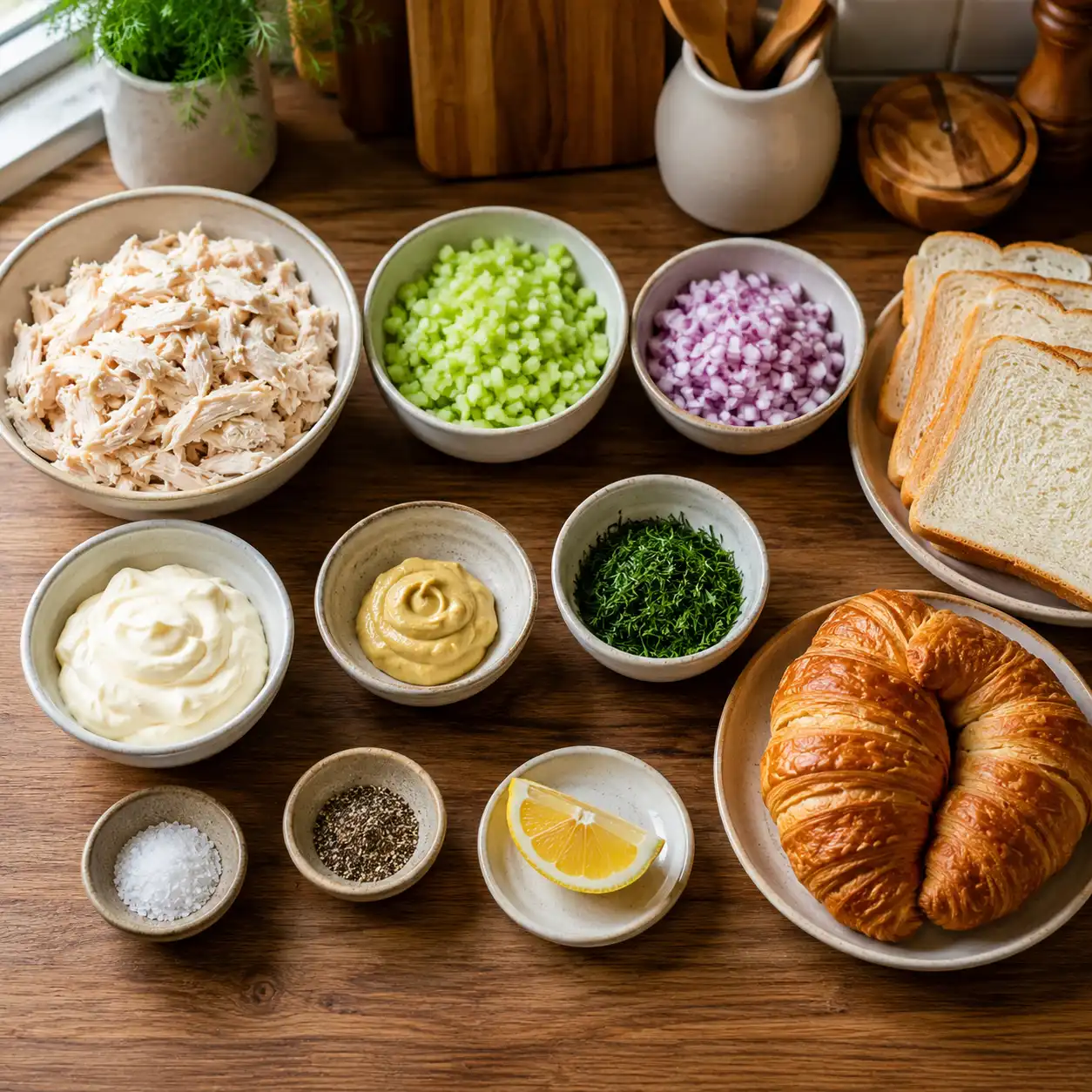 chicken salad recipe sandwich ingredients