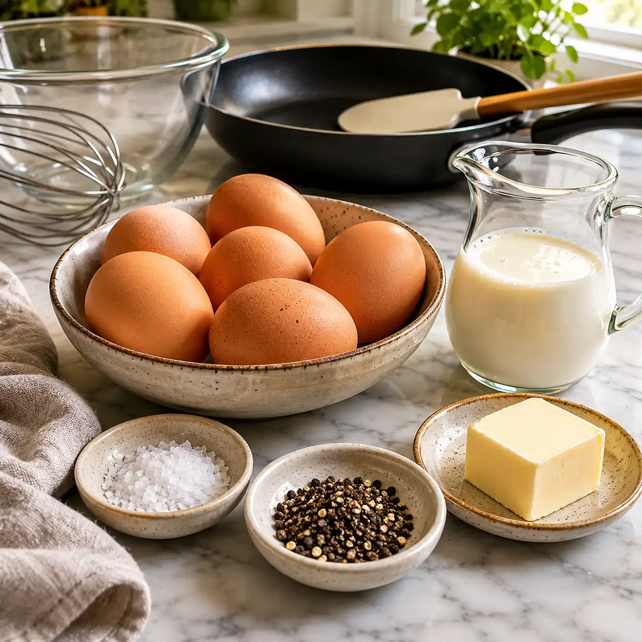 scrambled eggs recipe ingredients