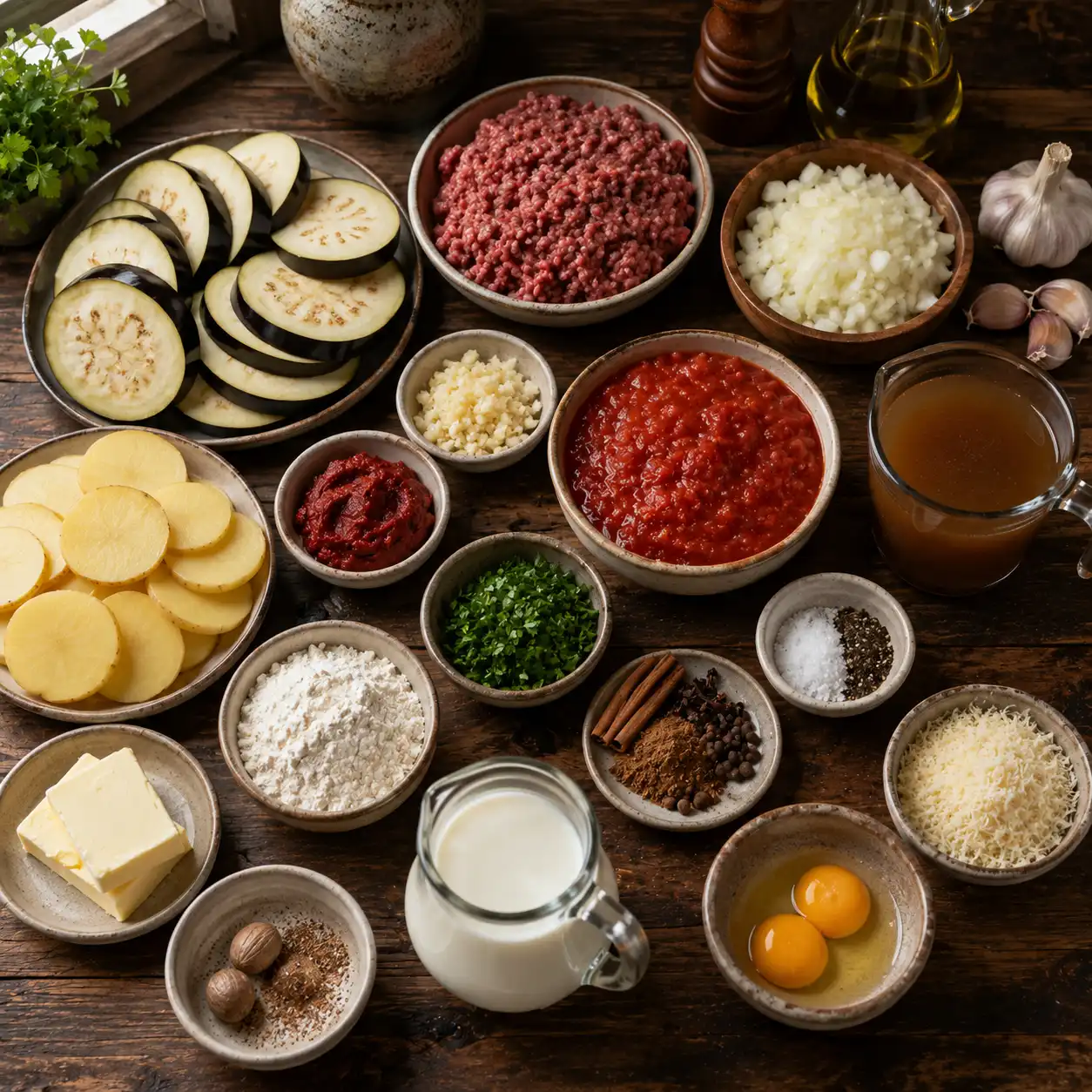 moussaka recipe ingredients