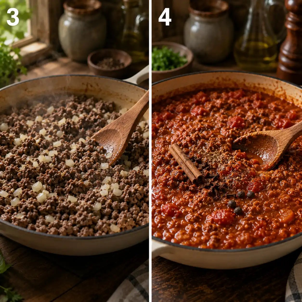 moussaka recipe preparation