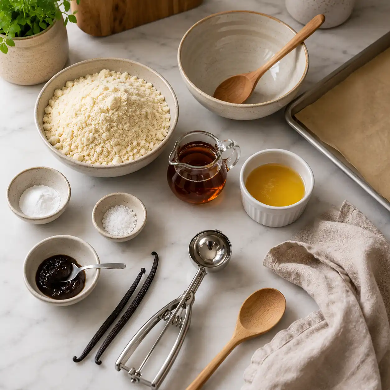 Almond flour cookies ingredients