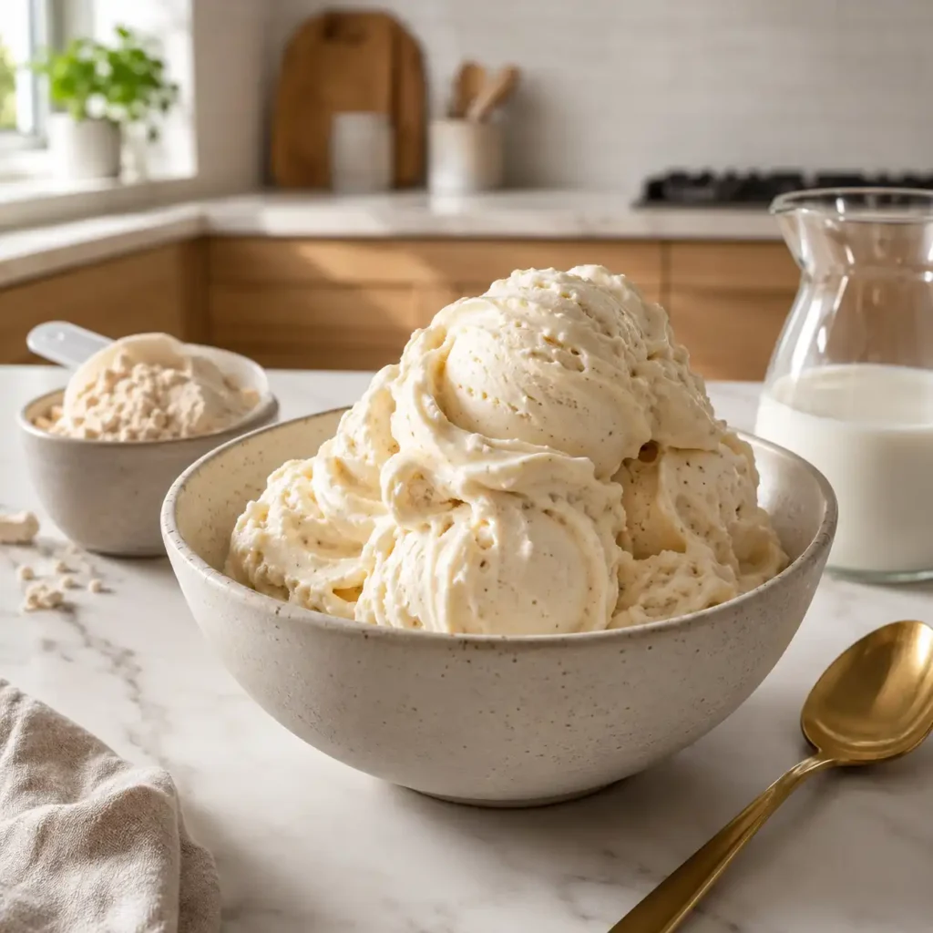 Protein Ice Cream Recipe recipe featured image