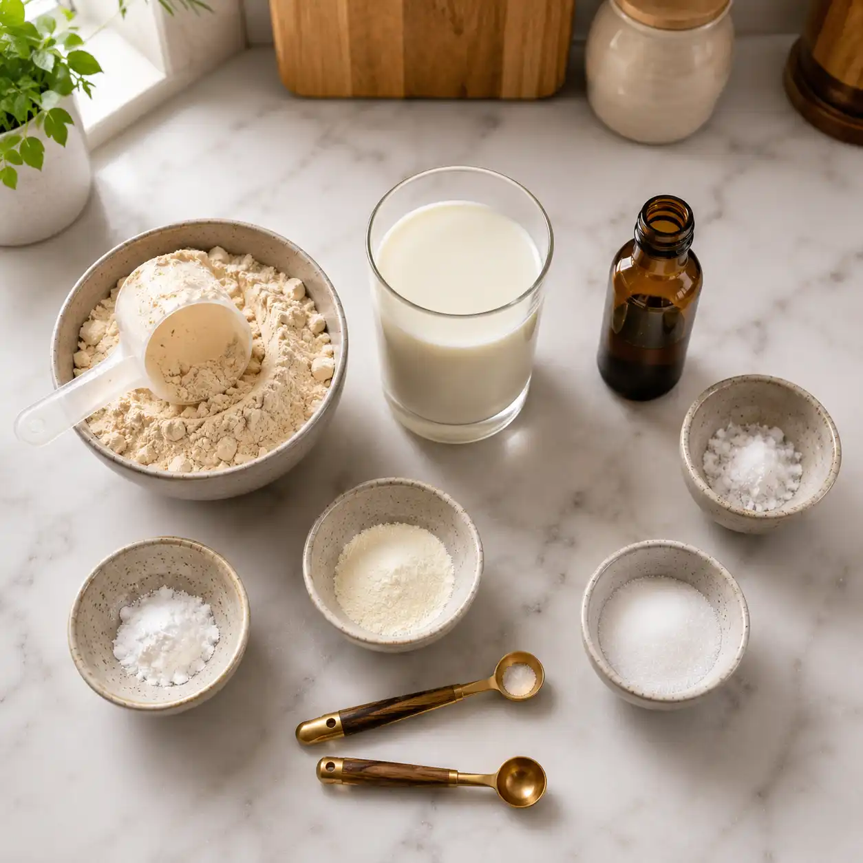 Protein Ice Cream Recipe ingredients