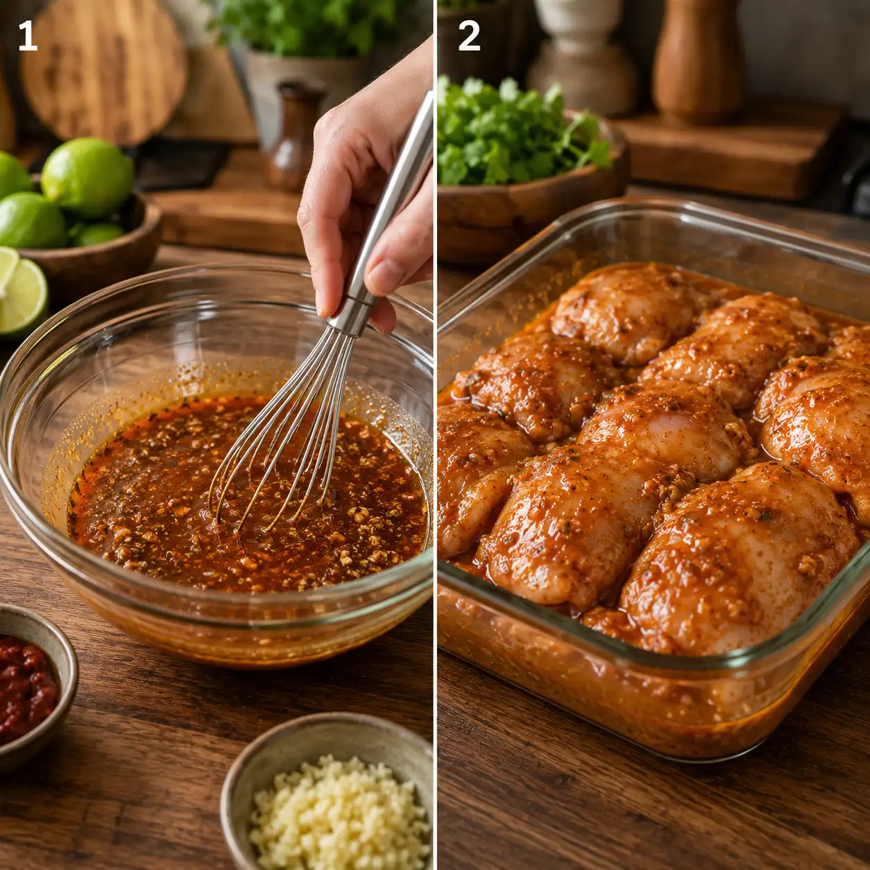 tacos de pollo asado preparation