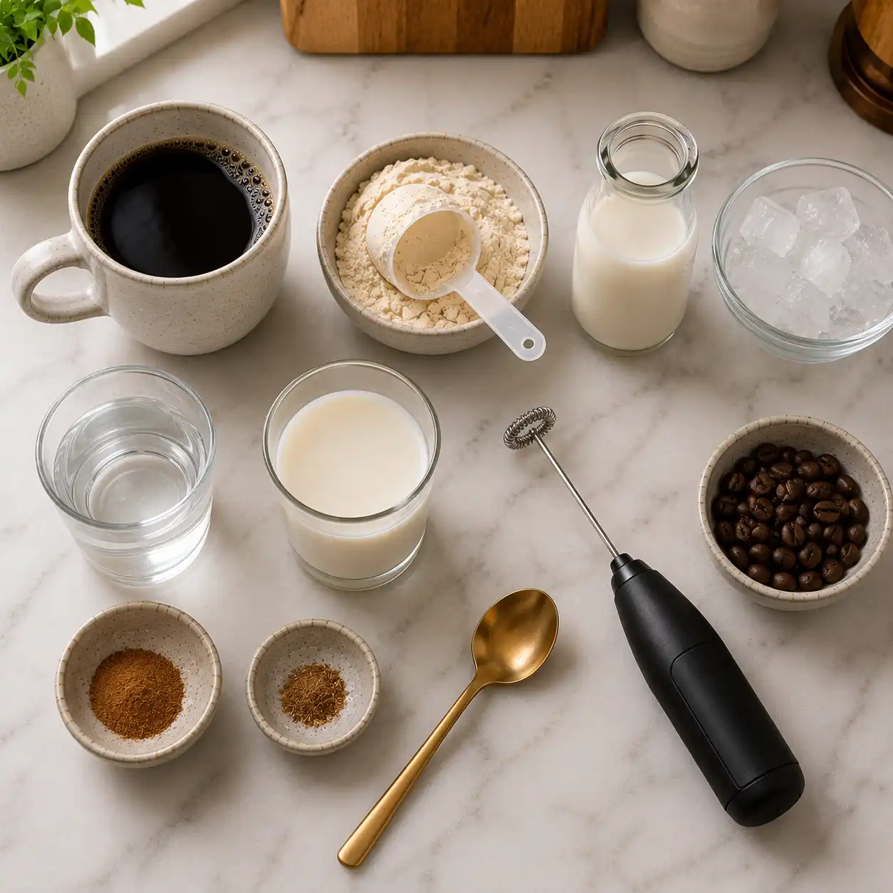 Protein Coffee Recipe ingredients