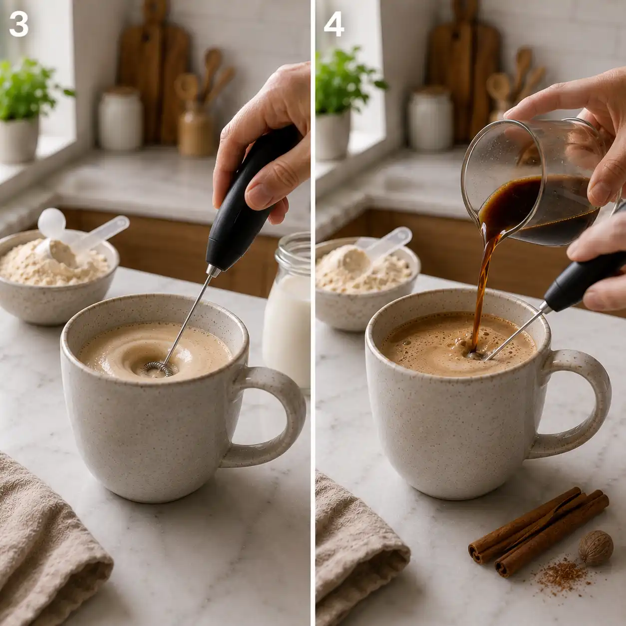 Protein Coffee Recipe final dish