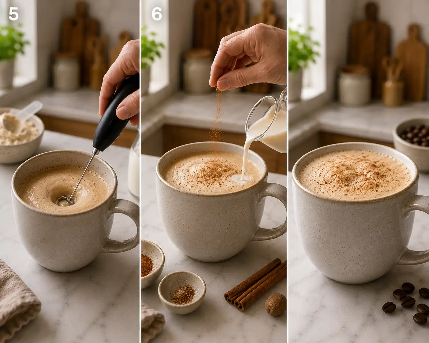 Protein Coffee Recipe final dish
