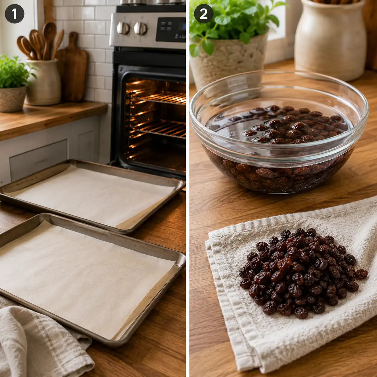 oatmeal raisin cookie recipe preparation