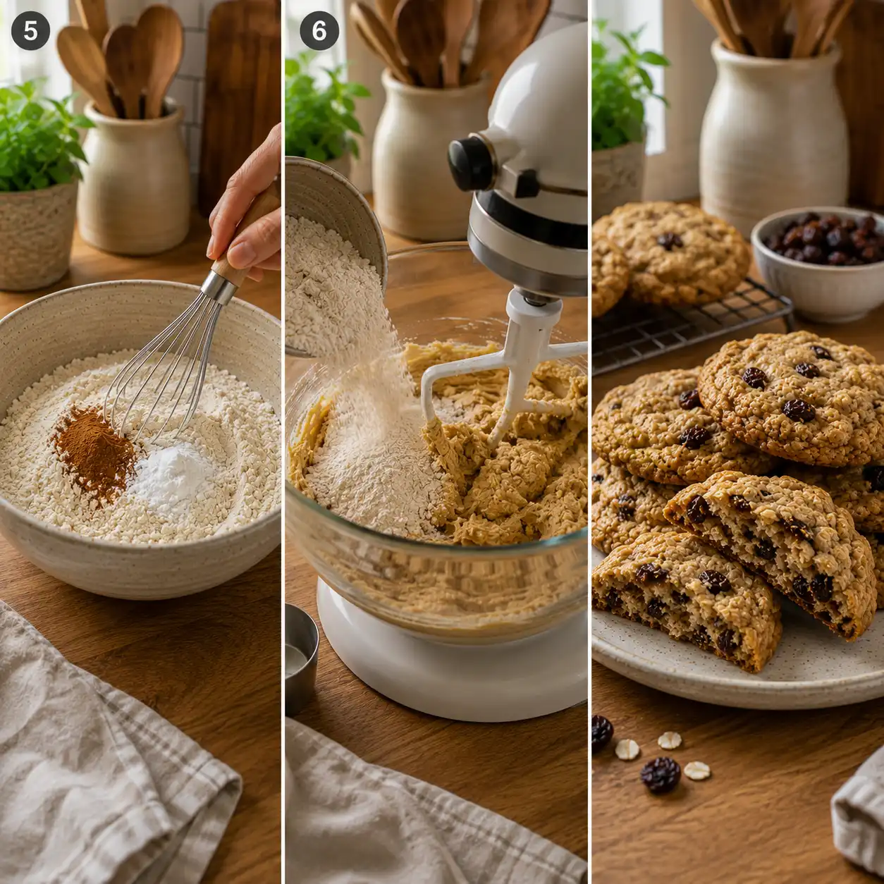 oatmeal raisin cookie recipe final dish