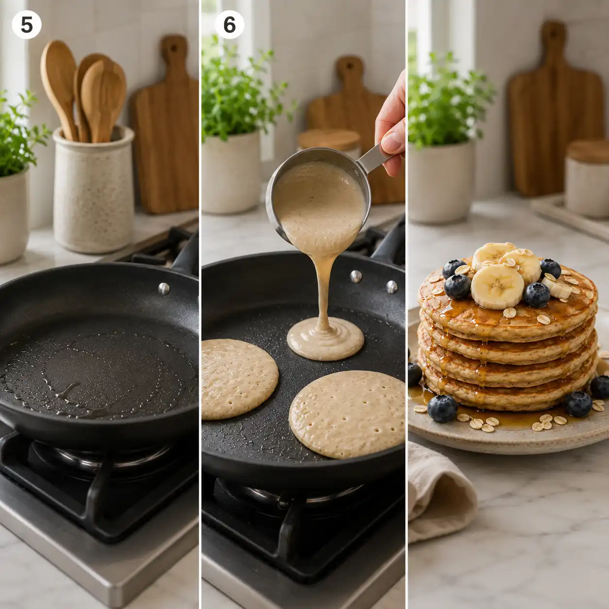 healthy pancake recipe final dish