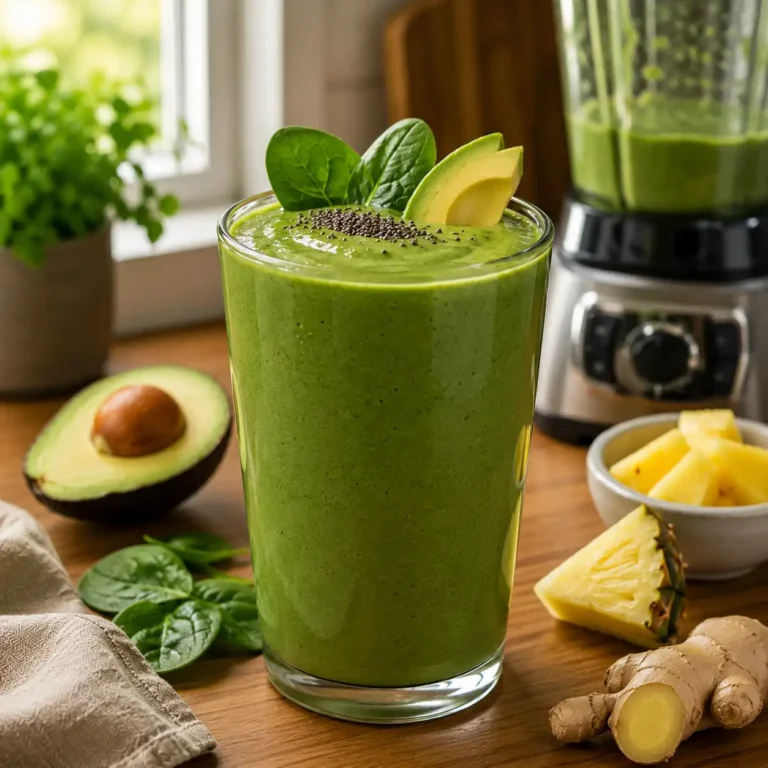 recipe for green smoothie recipe featured image