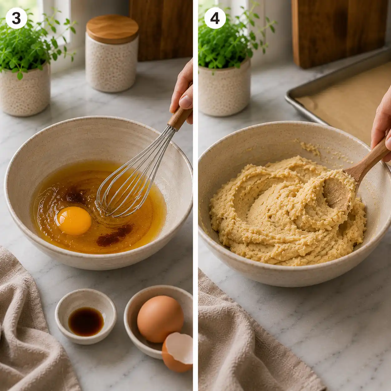 healthy almond flour cookies final dish