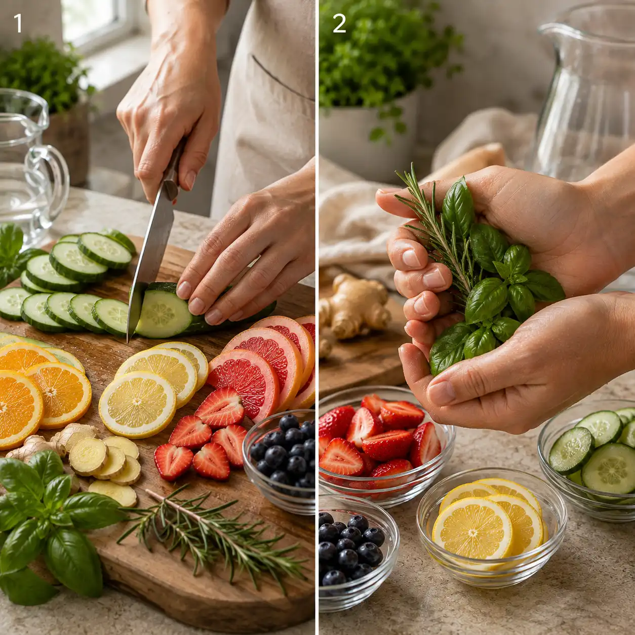 best infused water recipes preparation