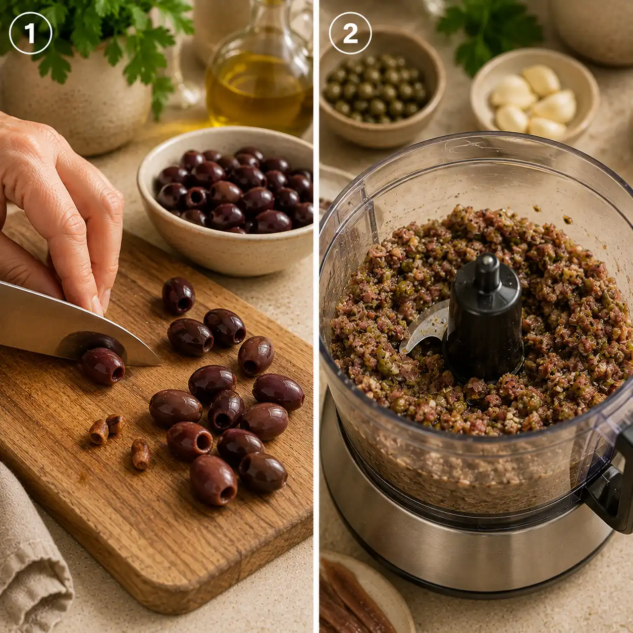 olive tapenade recipe preparation