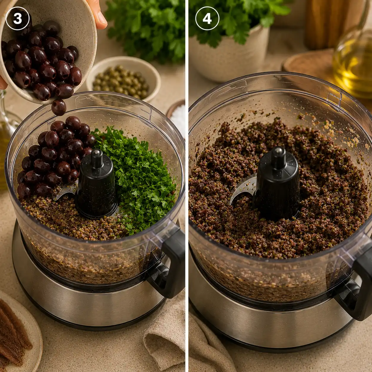 olive tapenade recipe final dish