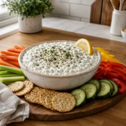 Cottage Cheese Ranch Dip recipe featured image