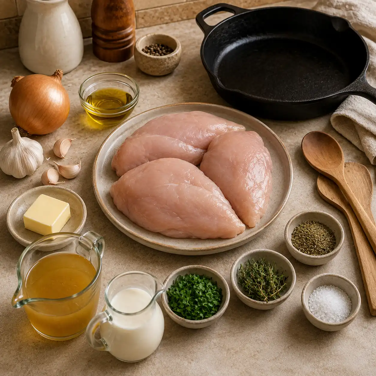 chicken dish recipe ingredients