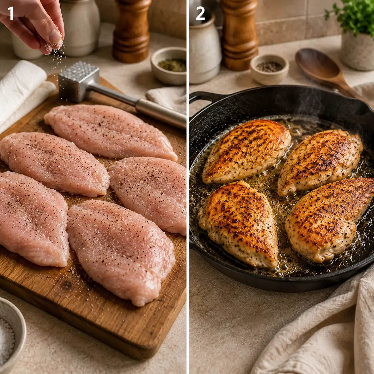 chicken dish recipe preparation