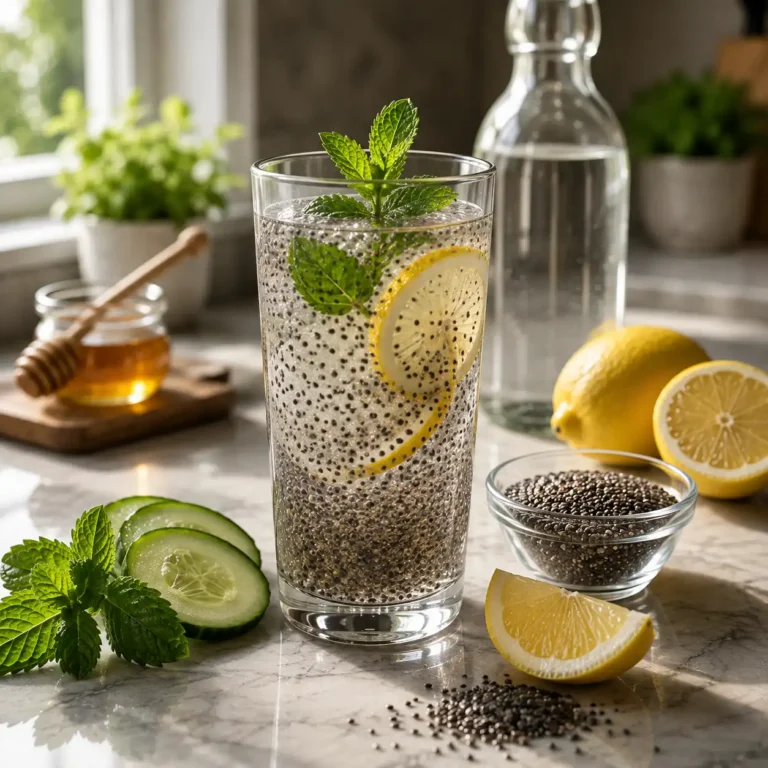 chia water recipe featured image
