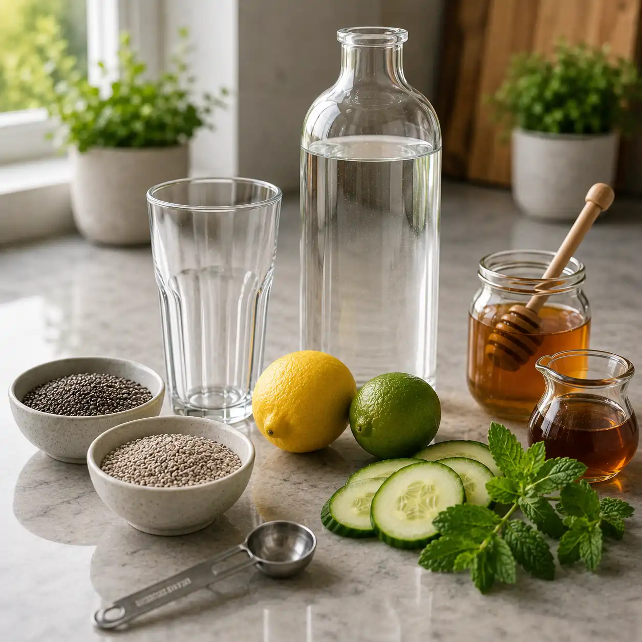 chia water ingredients