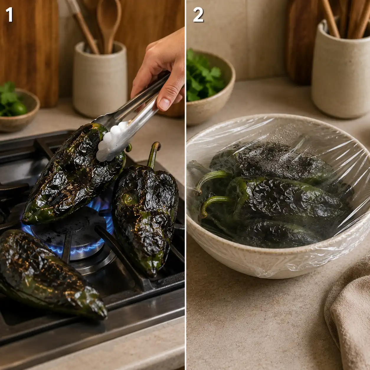 moes poblano crema preparation