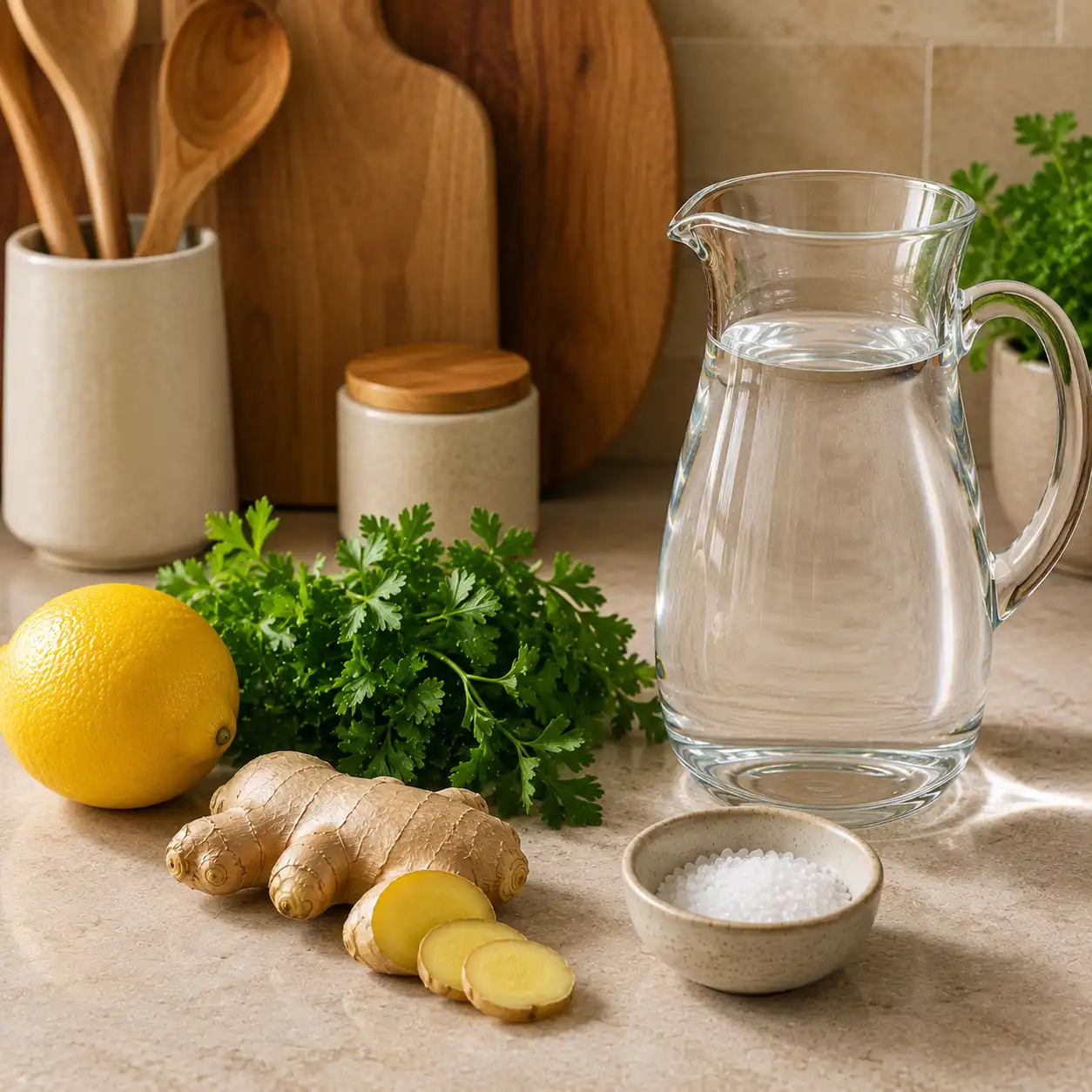 homemade lymphatic drainage drink ingredients