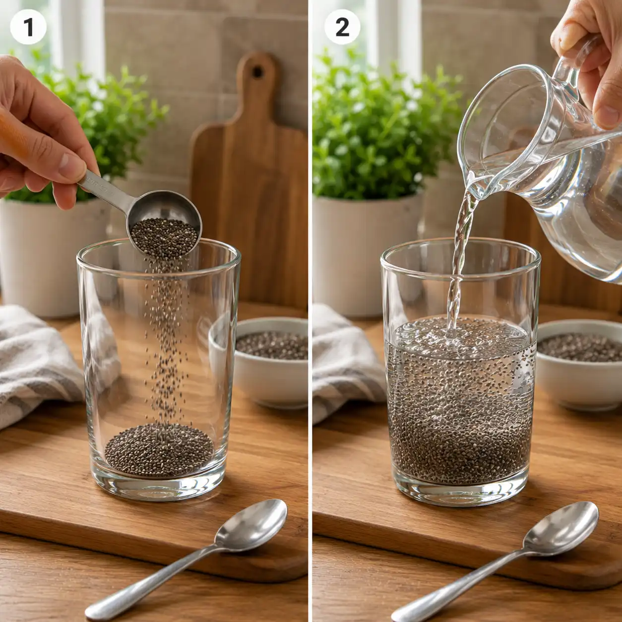 chia seed water preparation