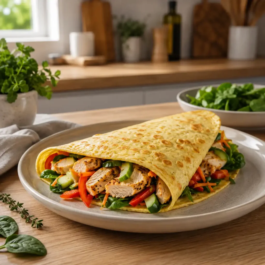 Cottage Cheese Wrap recipe featured image