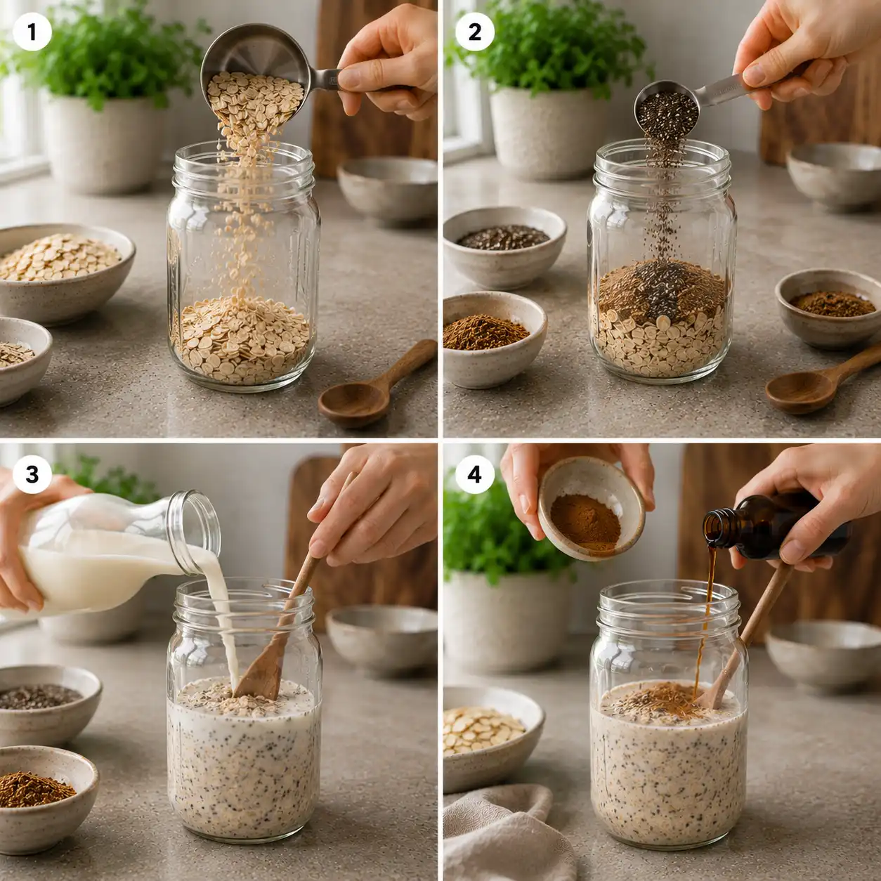 fibermaxxing breakfast recipe preparation