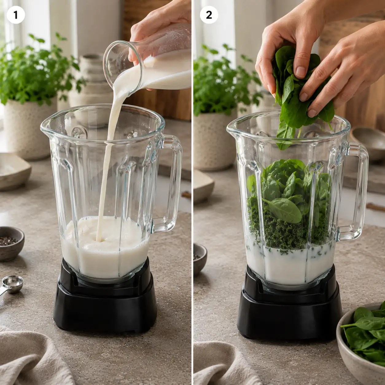 fibermaxxing smoothie recipe preparation