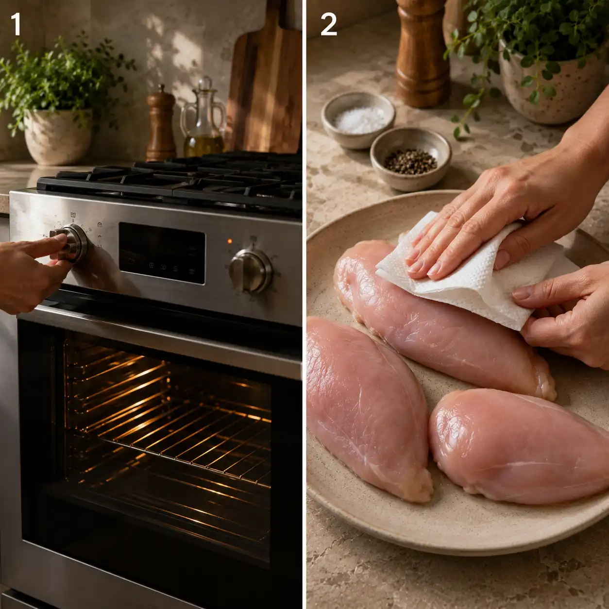 chicken breast preparation