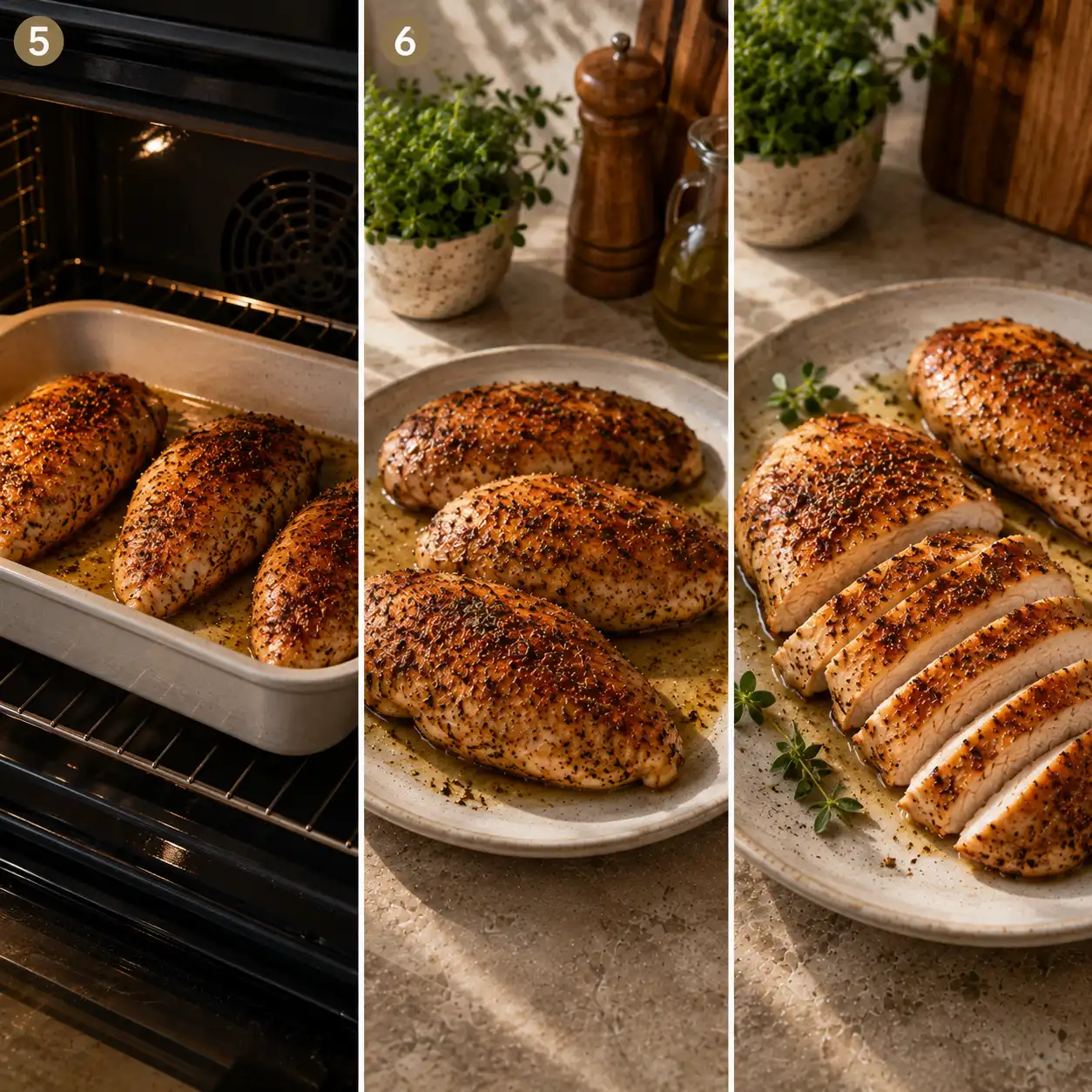 chicken breast final dish