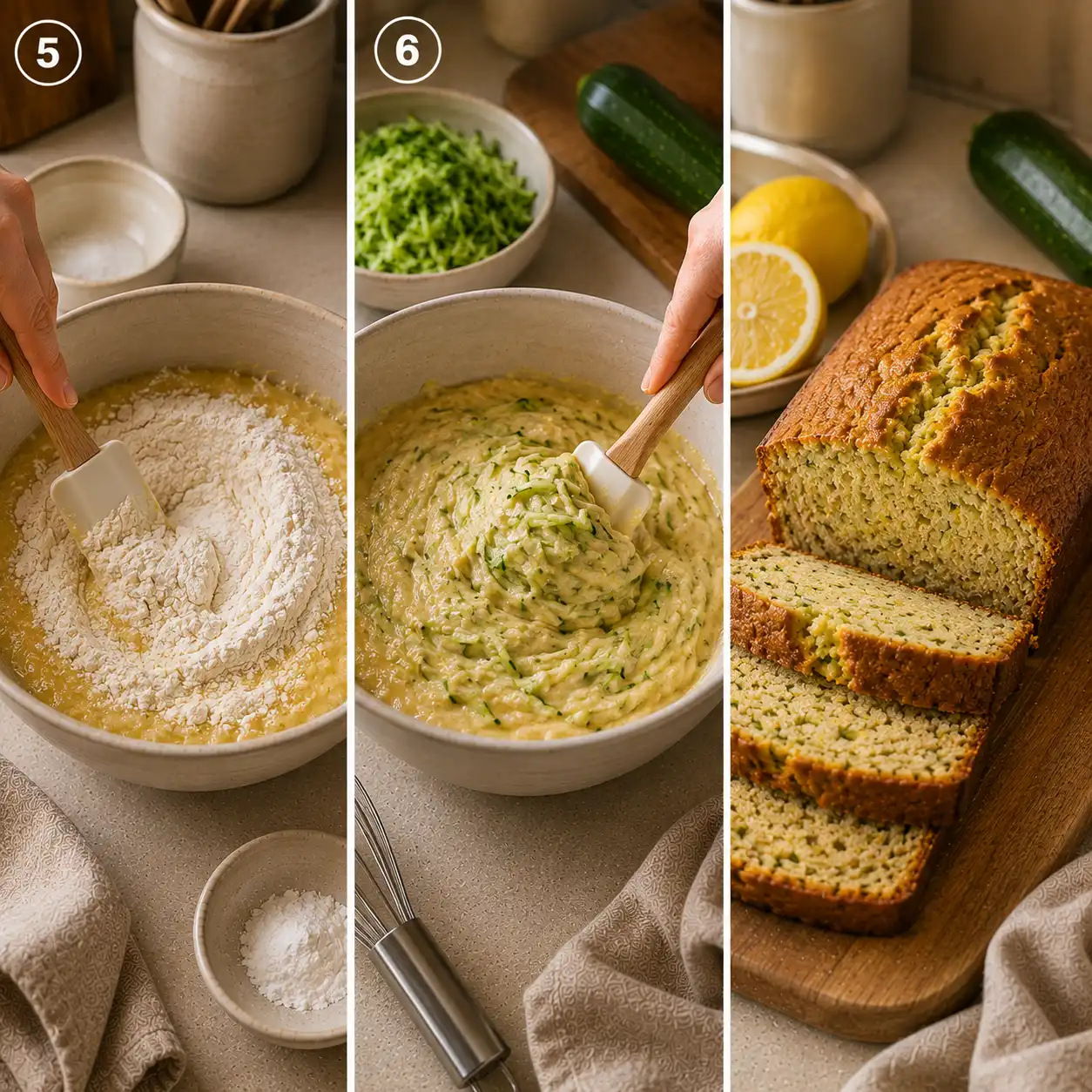 Lemon Zucchini Bread Recipe final dish