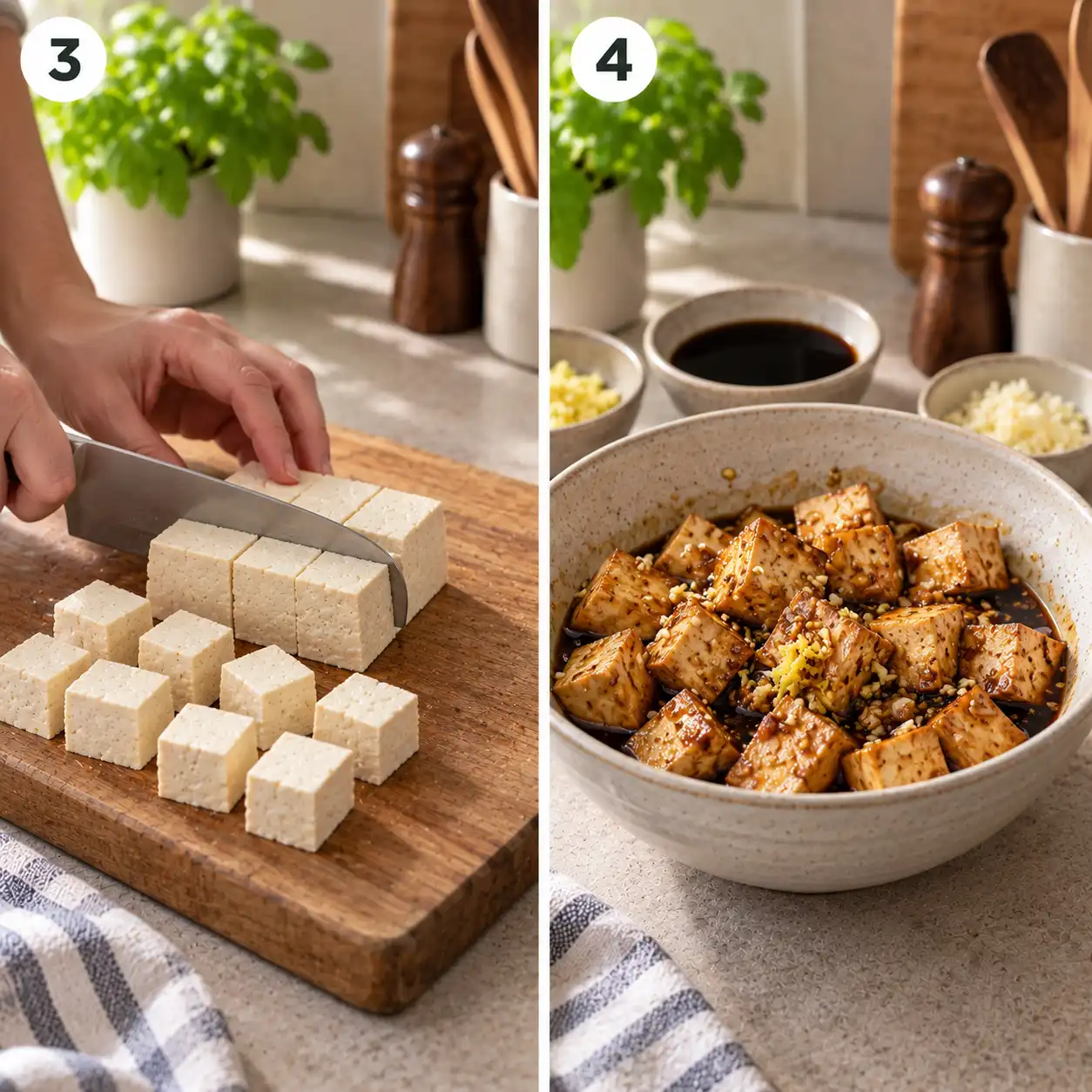 best recipes with tofu final dish