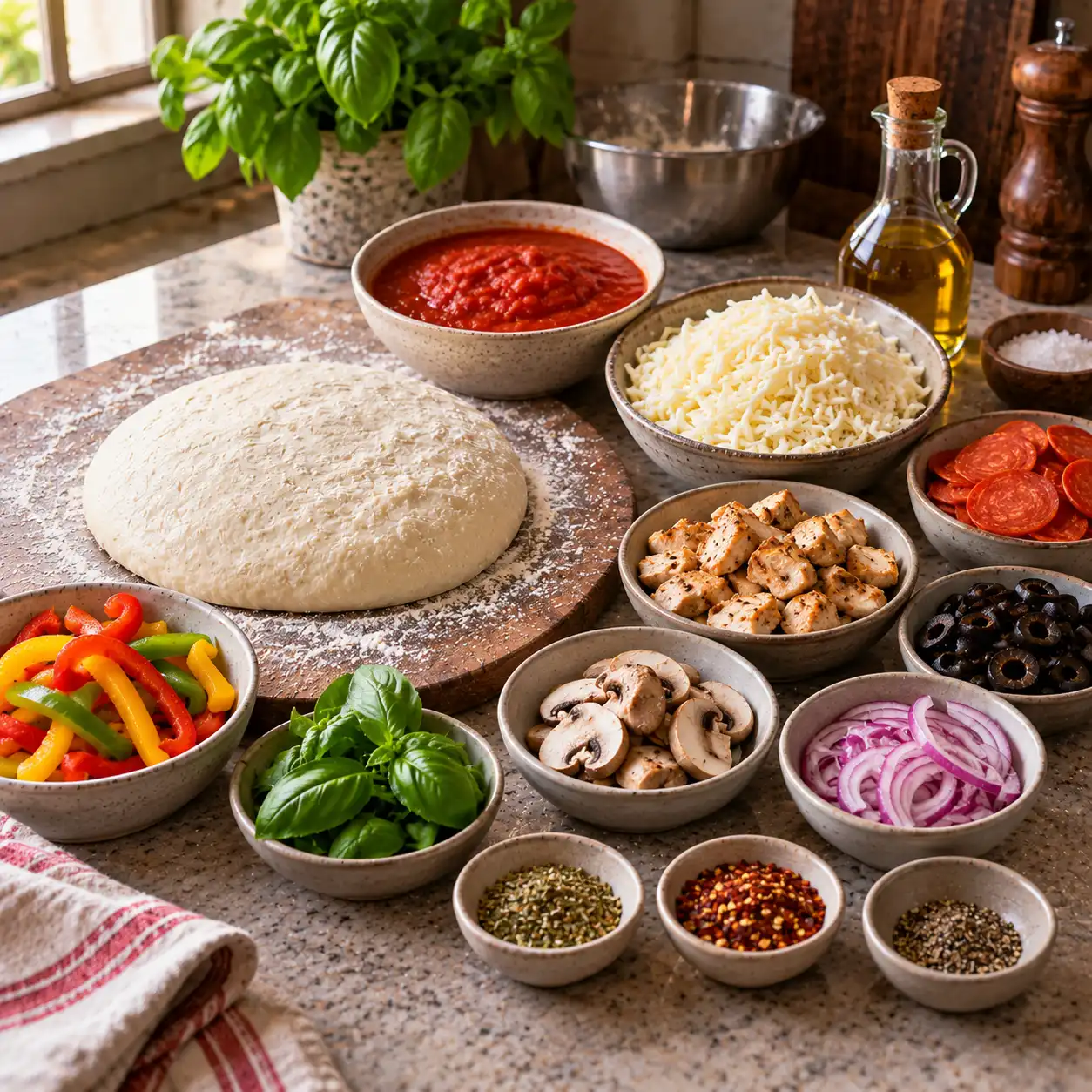 pizza recipes toppings ingredients